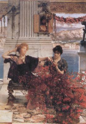 Alma-Tadema, Sir Lawrence Love's Jewelled Fetter (mk23) Norge oil painting art